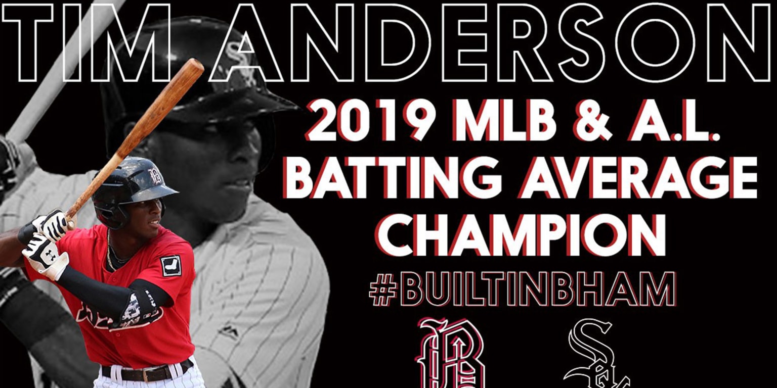 Tim Anderson Wins MLB & AL Batting Title Barons
