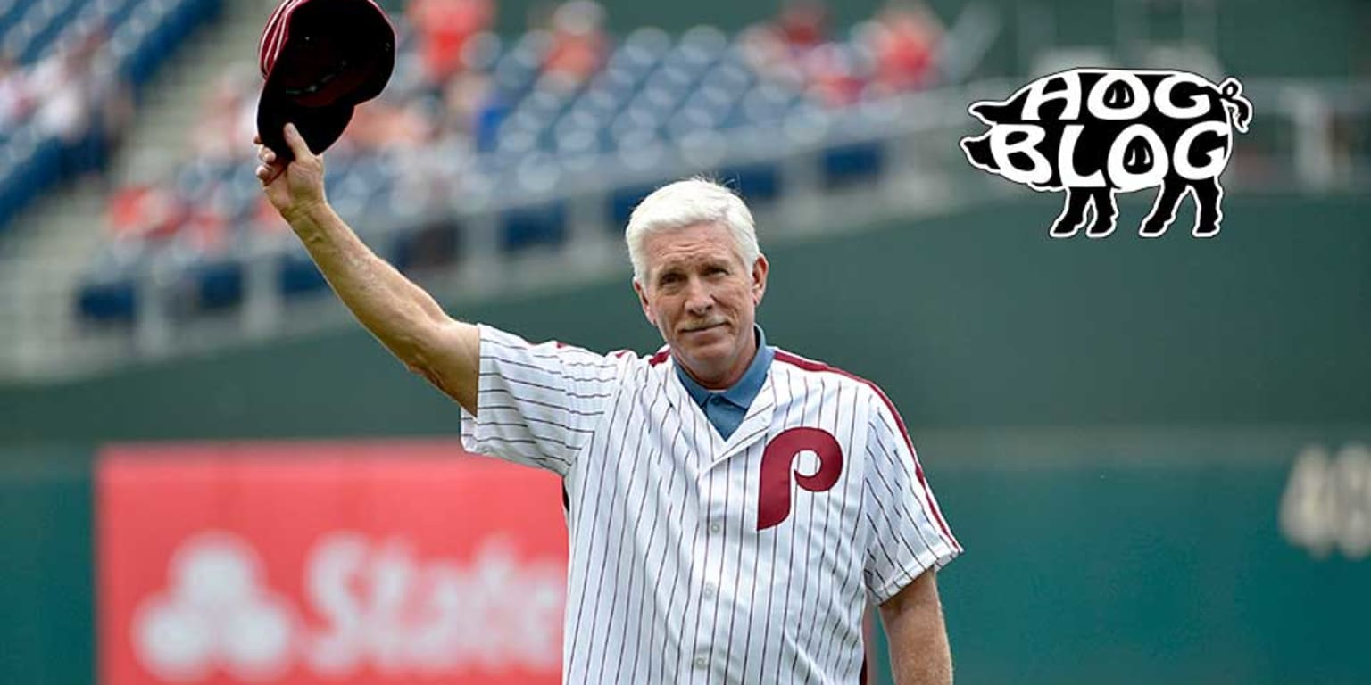 Philadelphia Phillies legends Larry Bowa, Charlie Manuel launching