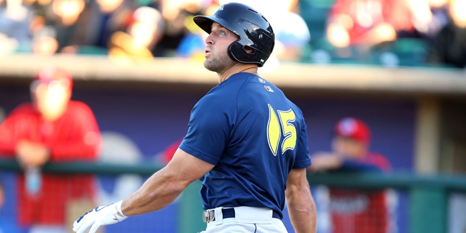 Tim Tebow Shows Power in Rumble Ponies Home Win