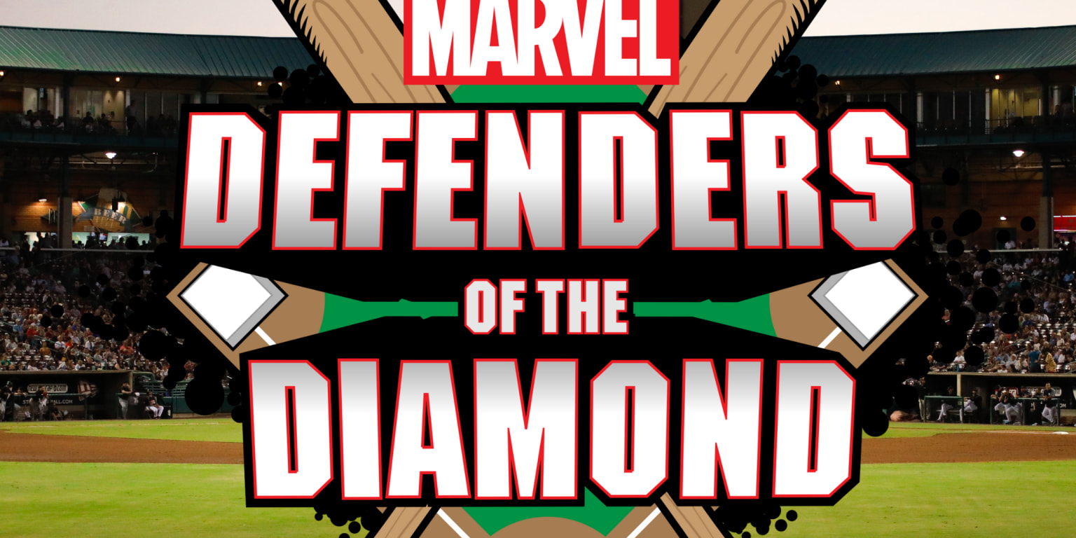 Official El Paso Chihuahuas Marvel's Defenders Of The Diamond