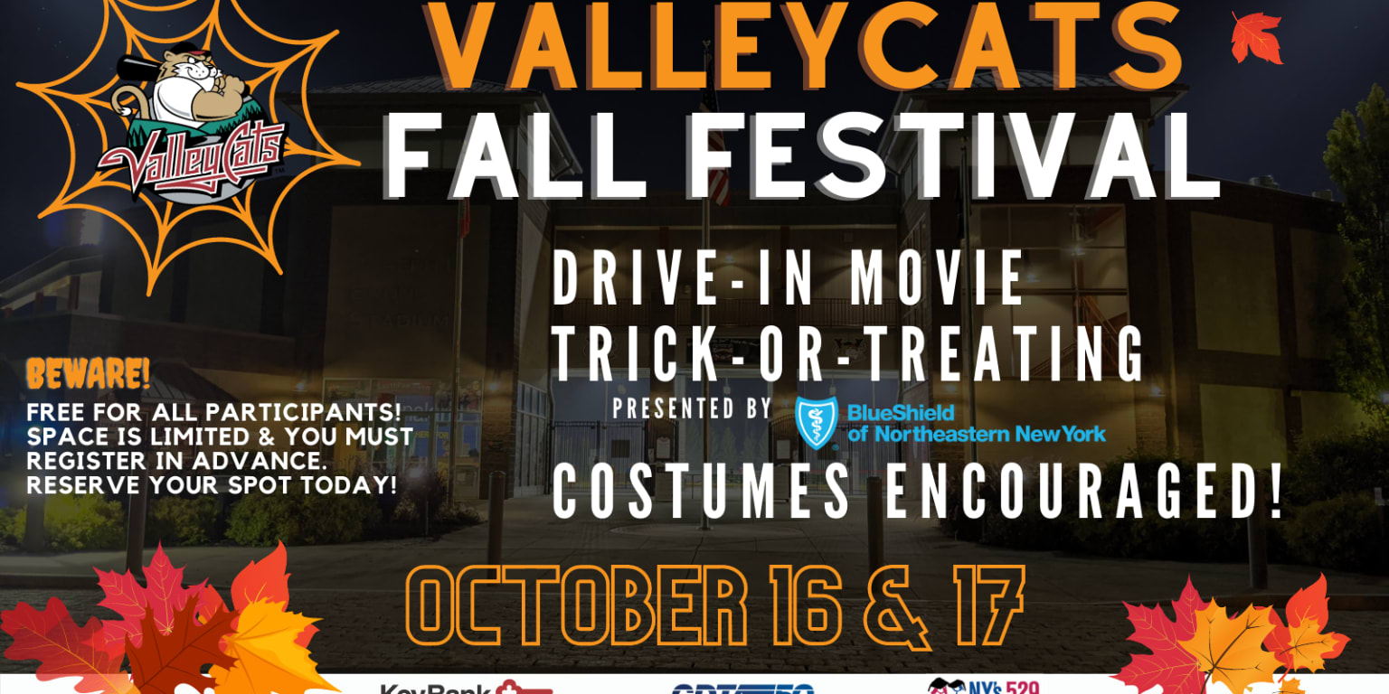 ValleyCats Announce Fall Festival Featuring DriveIn Movies ValleyCats