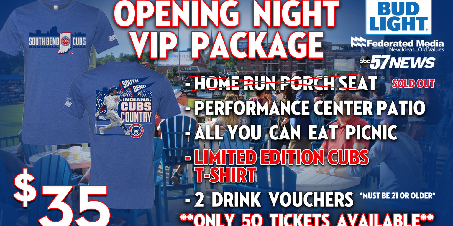 South Bend Cubs Announce 2022 Opening Night Roster