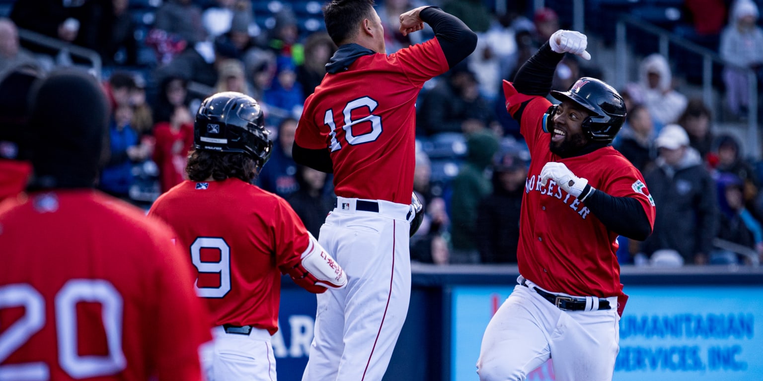 Watch Triston Casas homer in his second Triple-A at-bat with WooSox