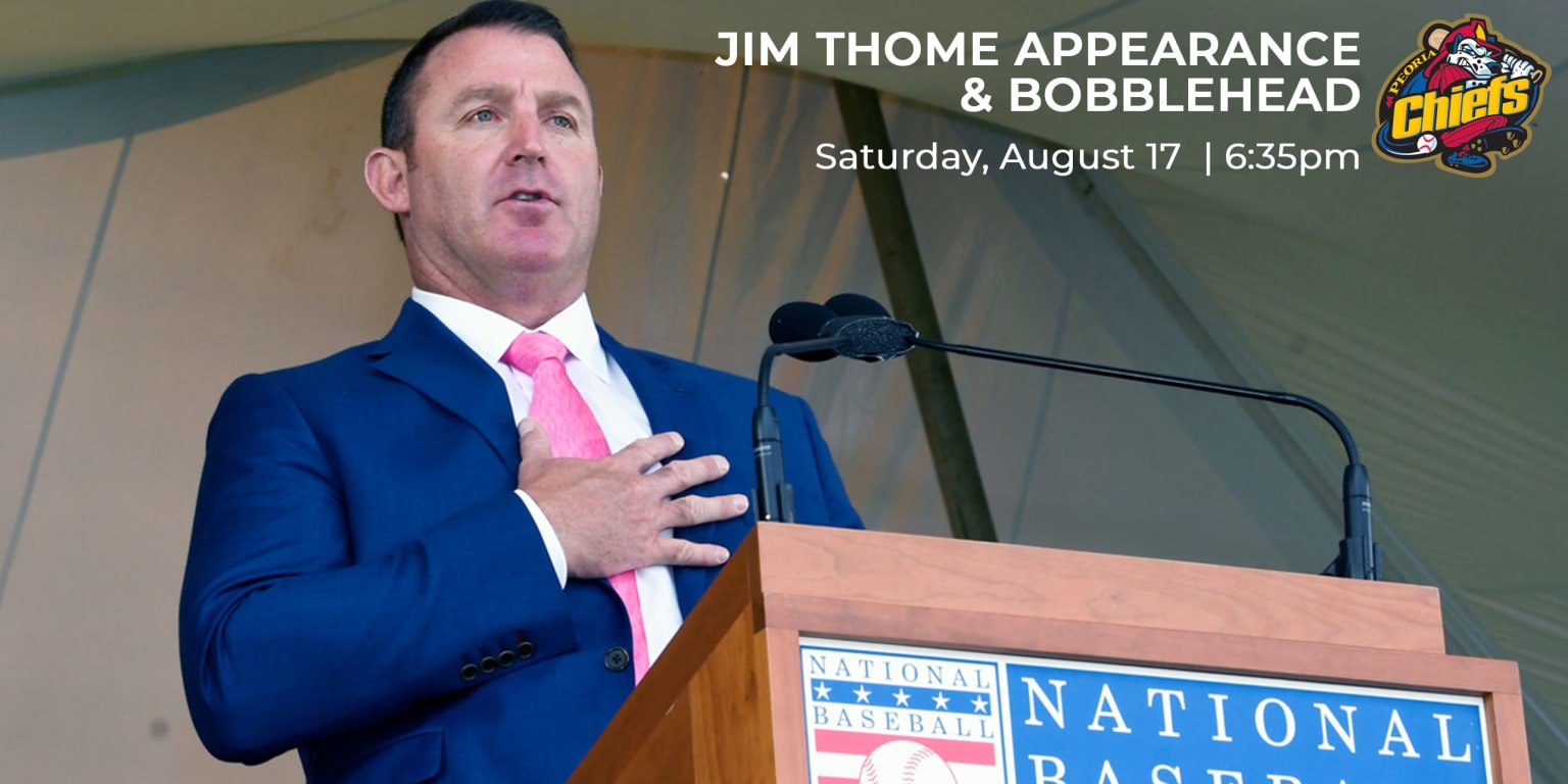 Cleveland's Jim Thome featured in special bobblehead series