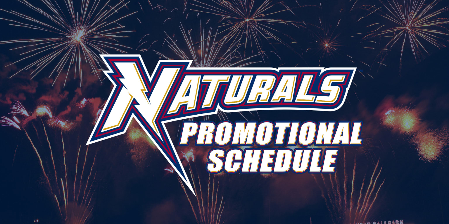 naturals announce promotional schedule
