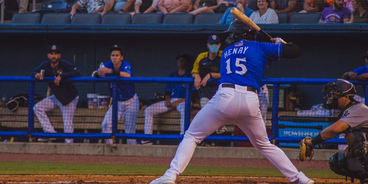 Dalton Moats with the Montgomery Biscuits