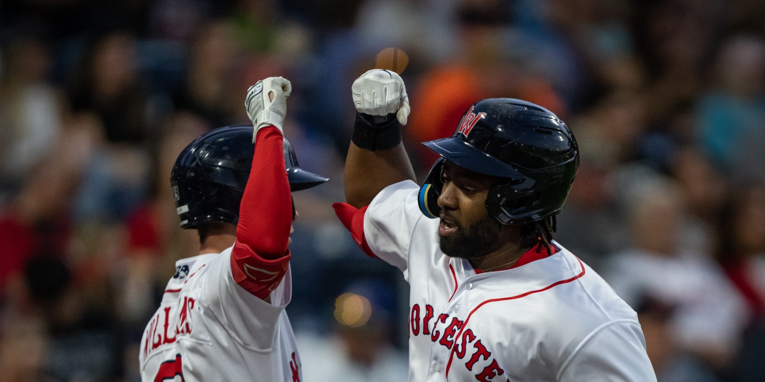 Jarren Duran homers twice in Worcester opener