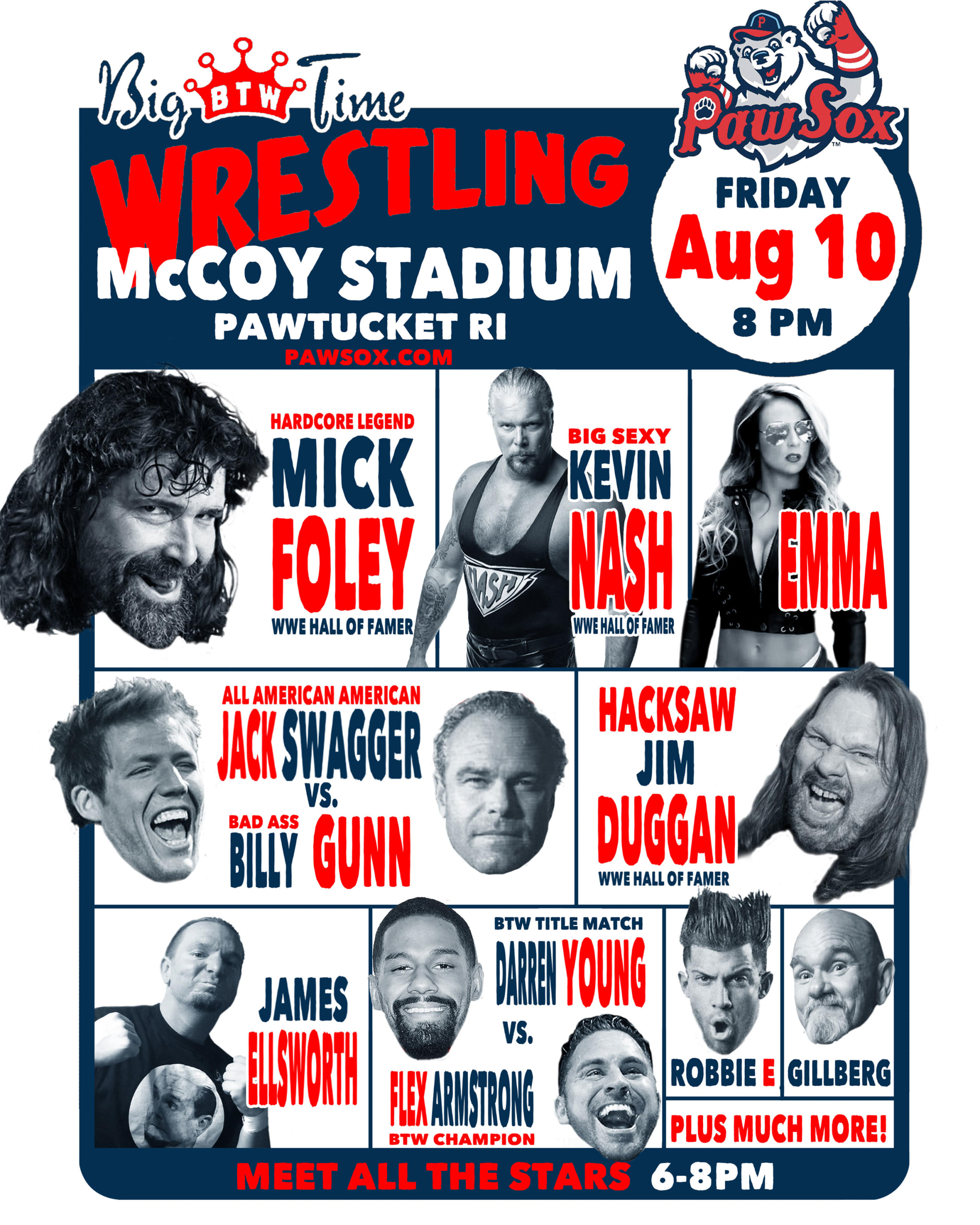 Big Time Wrestling at McCoy Pawtucket