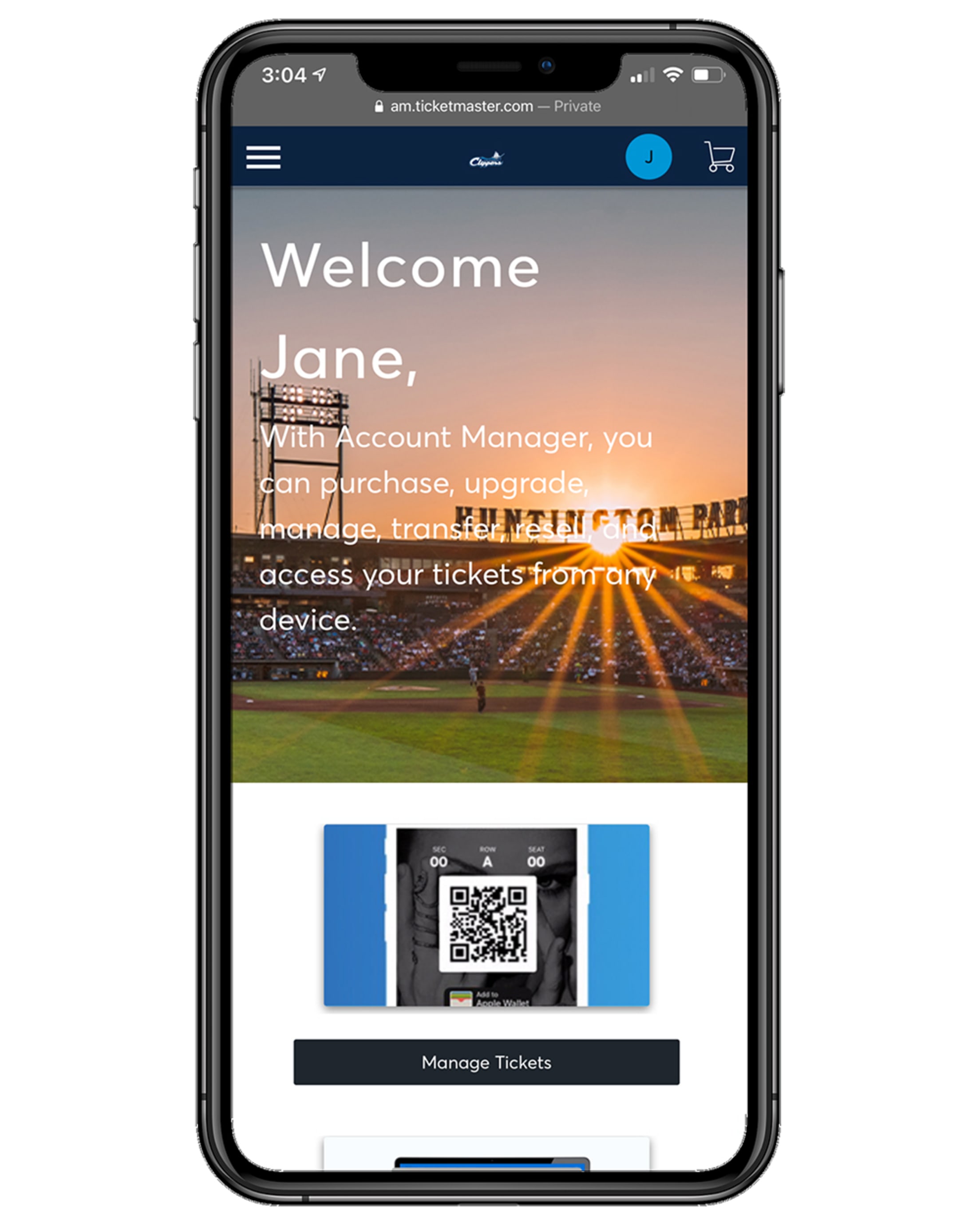 Mobile Ticket Management | Clippers