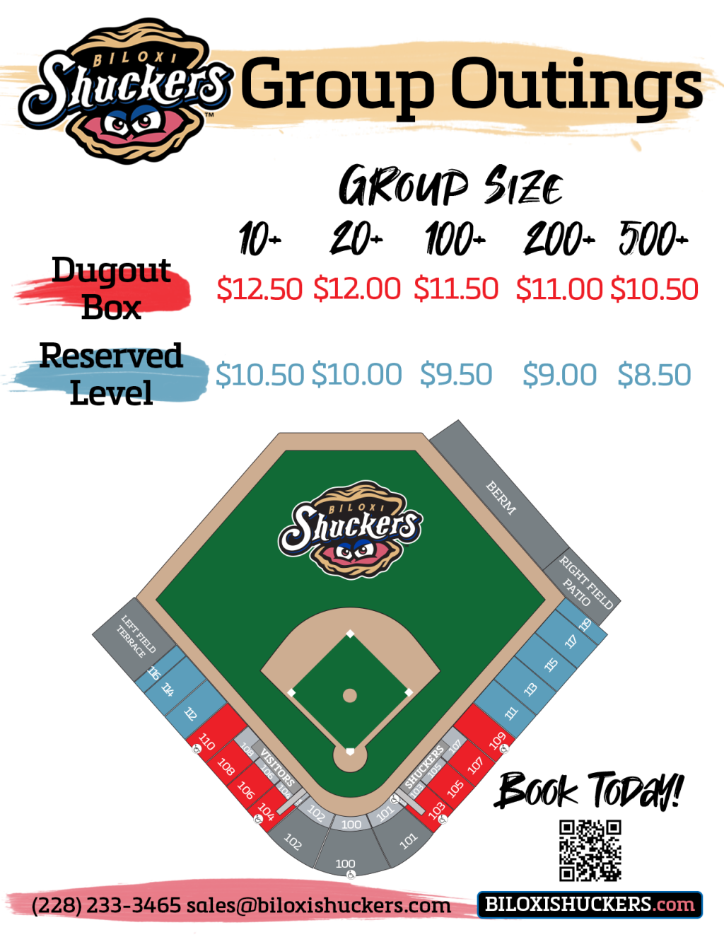 Group Tickets Shuckers