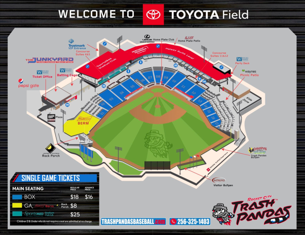 Tickets promotions trash pandas