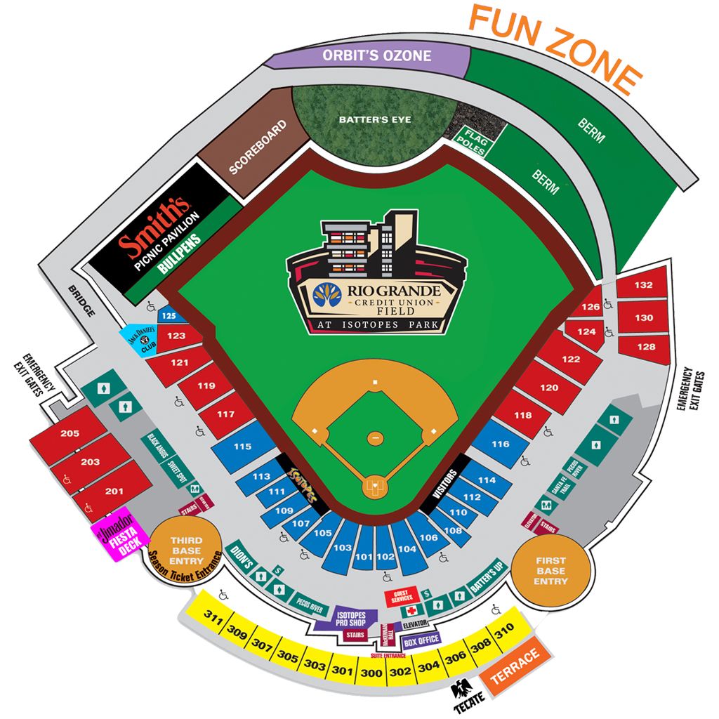 Seating Map Isotopes