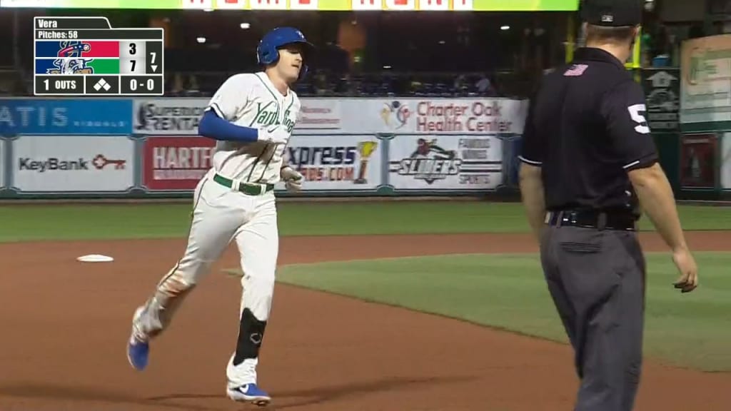 Brian Serven is today's player in - Hartford Yard Goats