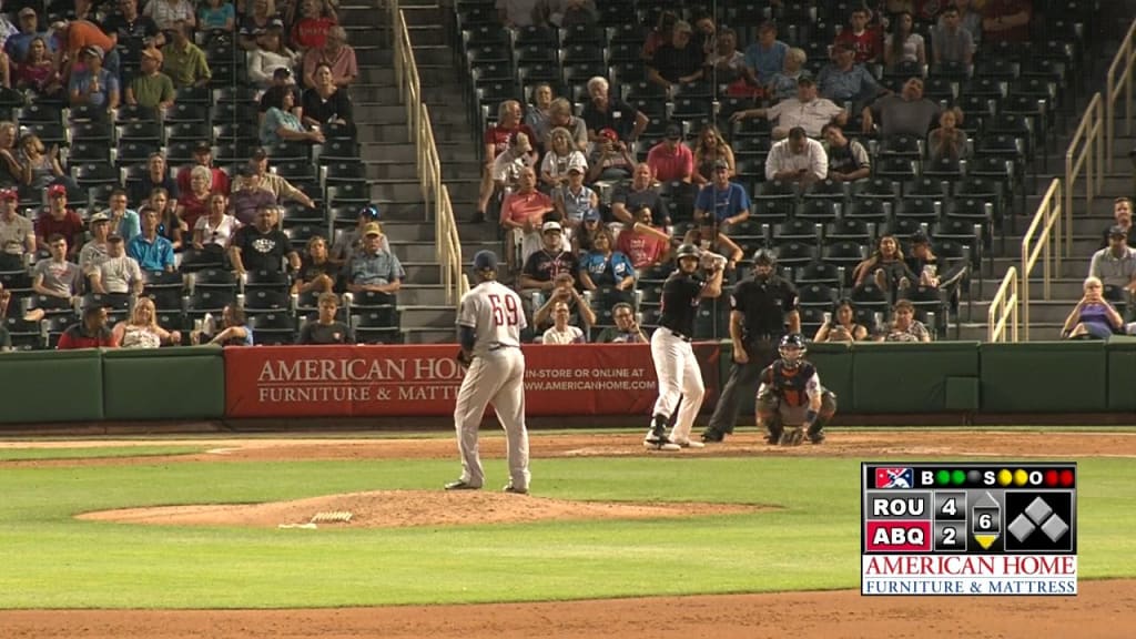 Kyle Tucker 12th with 2 triples in an inning, driving in runs with