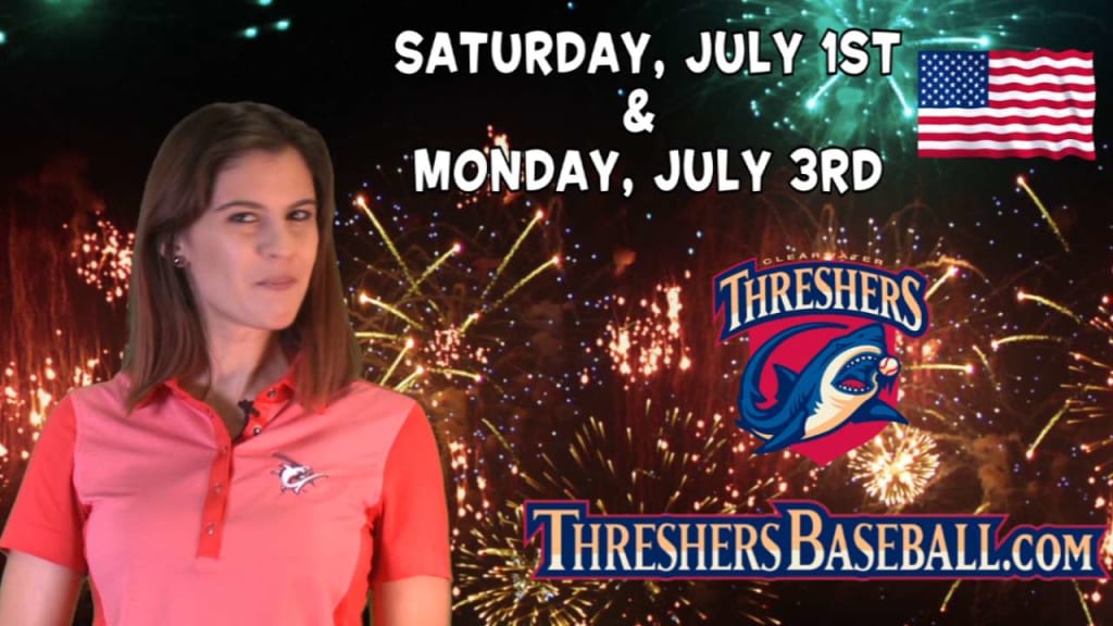 Clearwater Threshers Baseball - Florida Life Fireworks and more