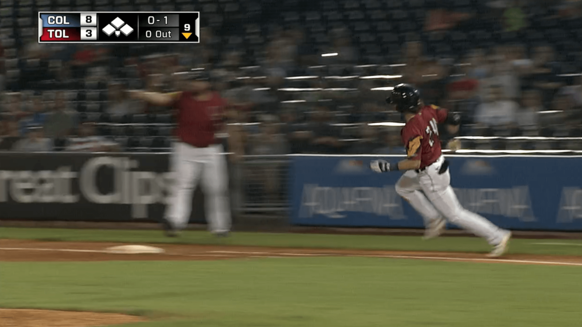 Greene Crushes 22nd Home Run 09 12 2021 Mud Hens