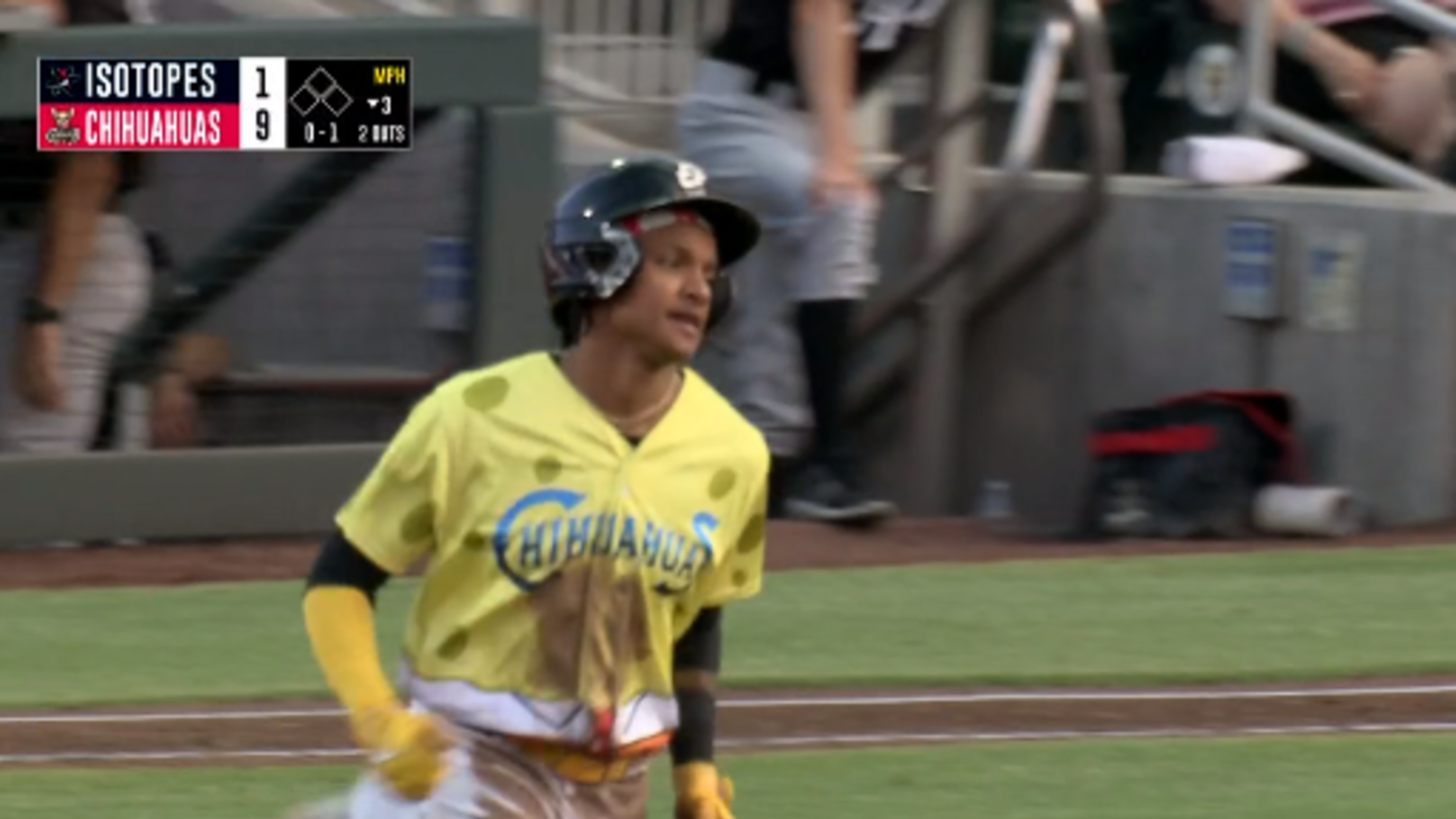 Abrams crushes his fifth homer | 06/12/2022 | Chihuahuas