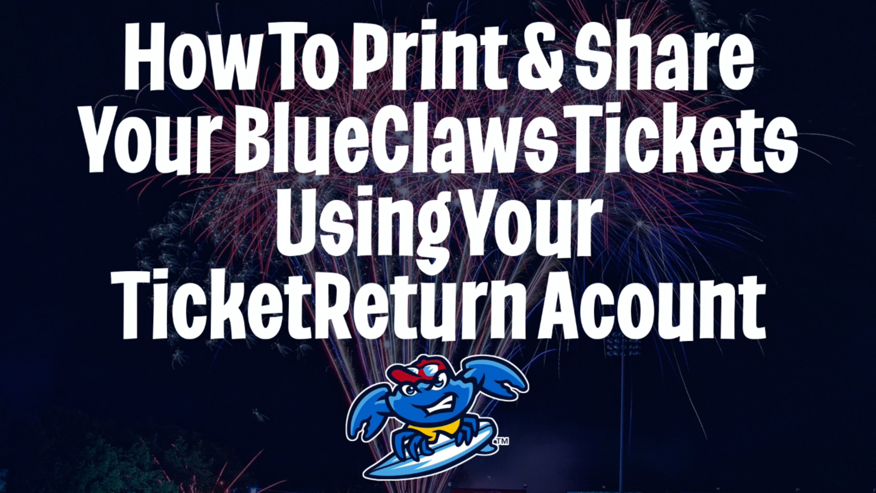 Jersey Shore BlueClaws Tickets 2023 Games