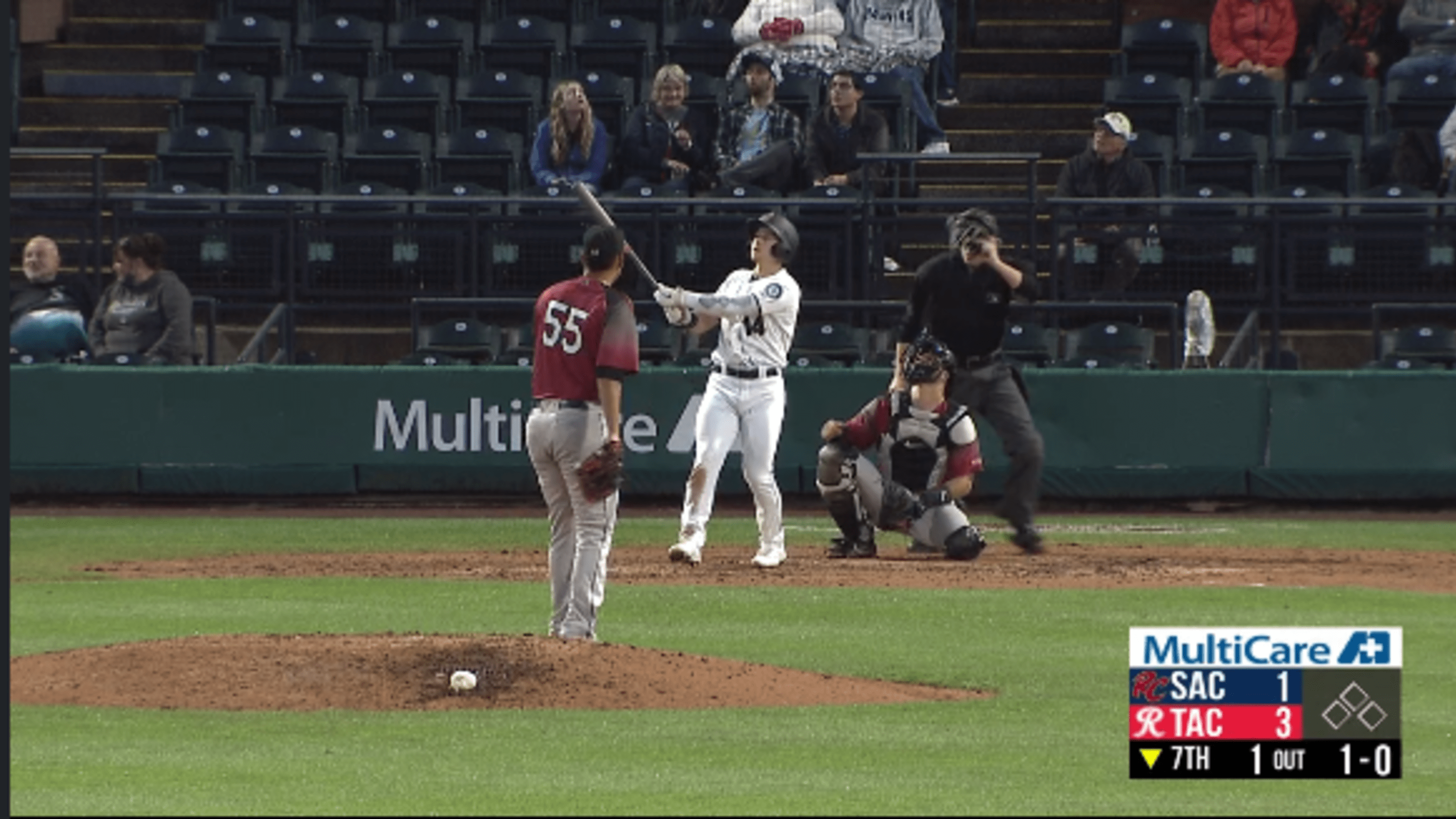 Jarred Kelenic's two-run home run, 03/03/2021