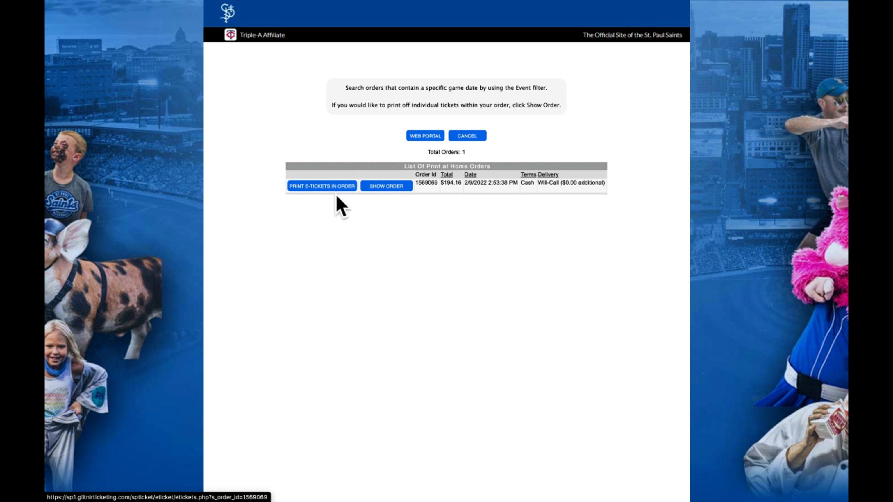 St. Paul Saints Season Ticket Exchange Program | Saints