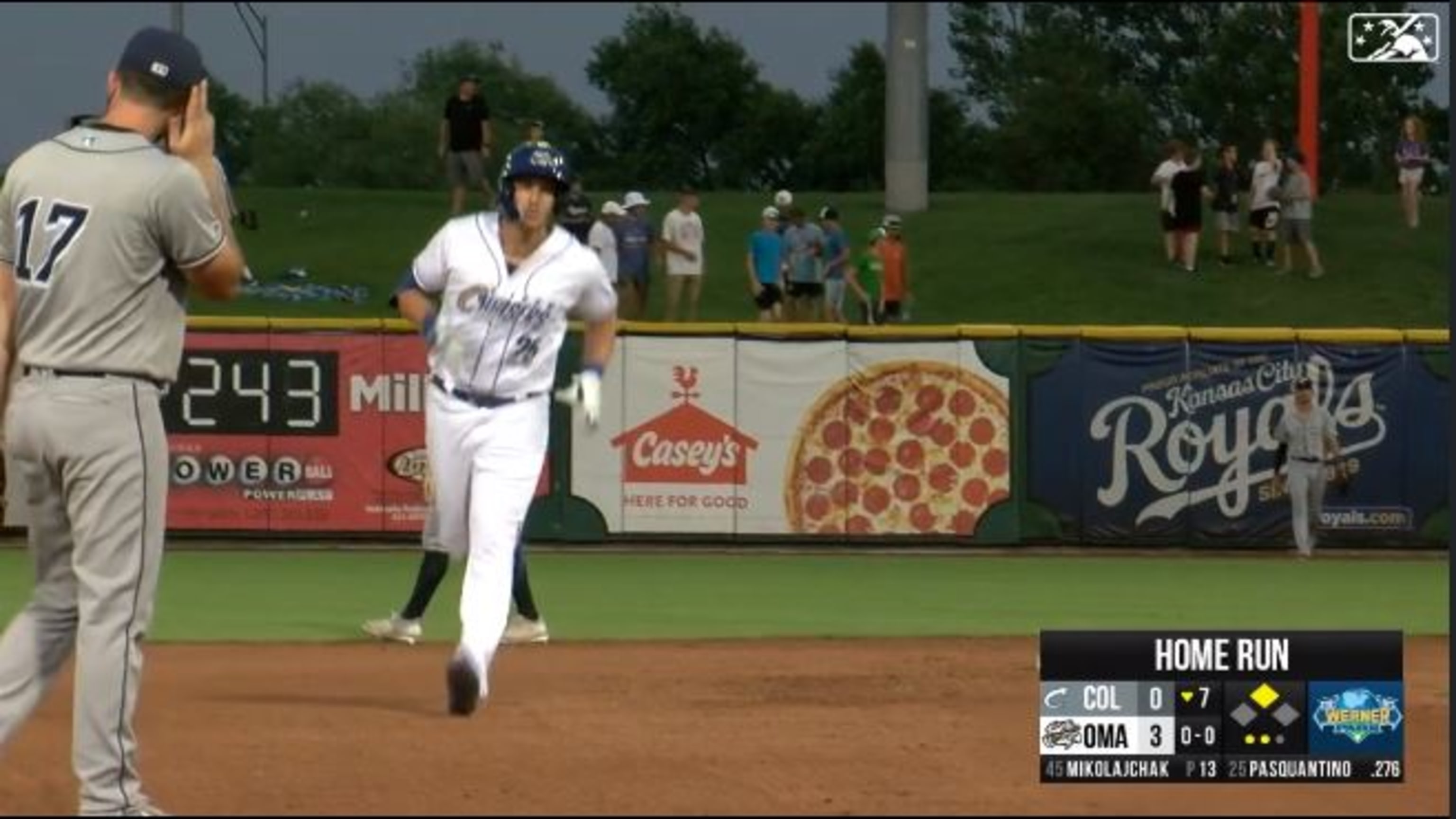 Vinnie Pasquantino doubles, reaches - Kansas City Royals