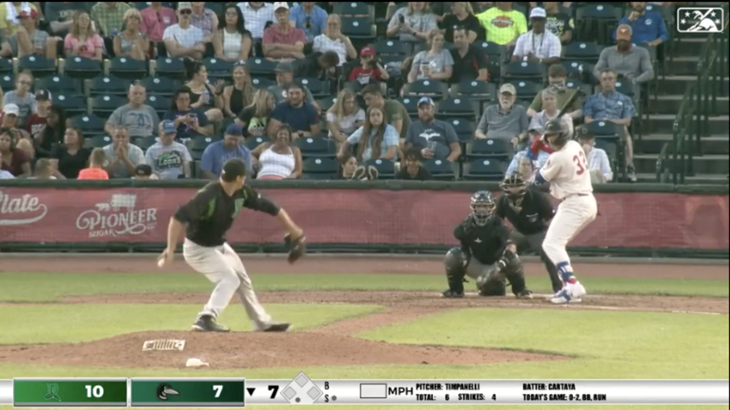 Diego Cartaya's two-run homer, 08/24/2023