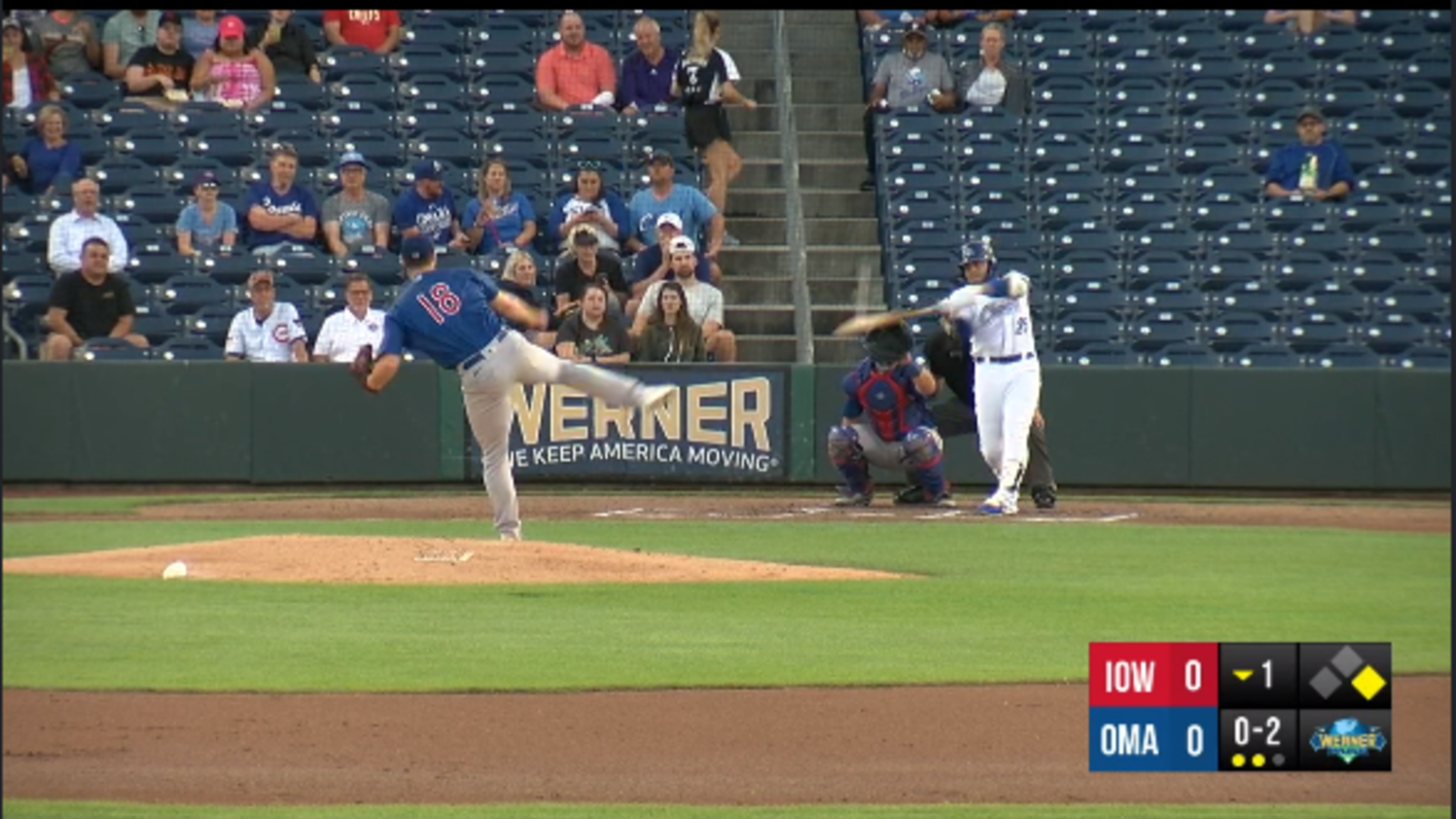 Omaha Storm Chasers Nashville Sounds MiLB