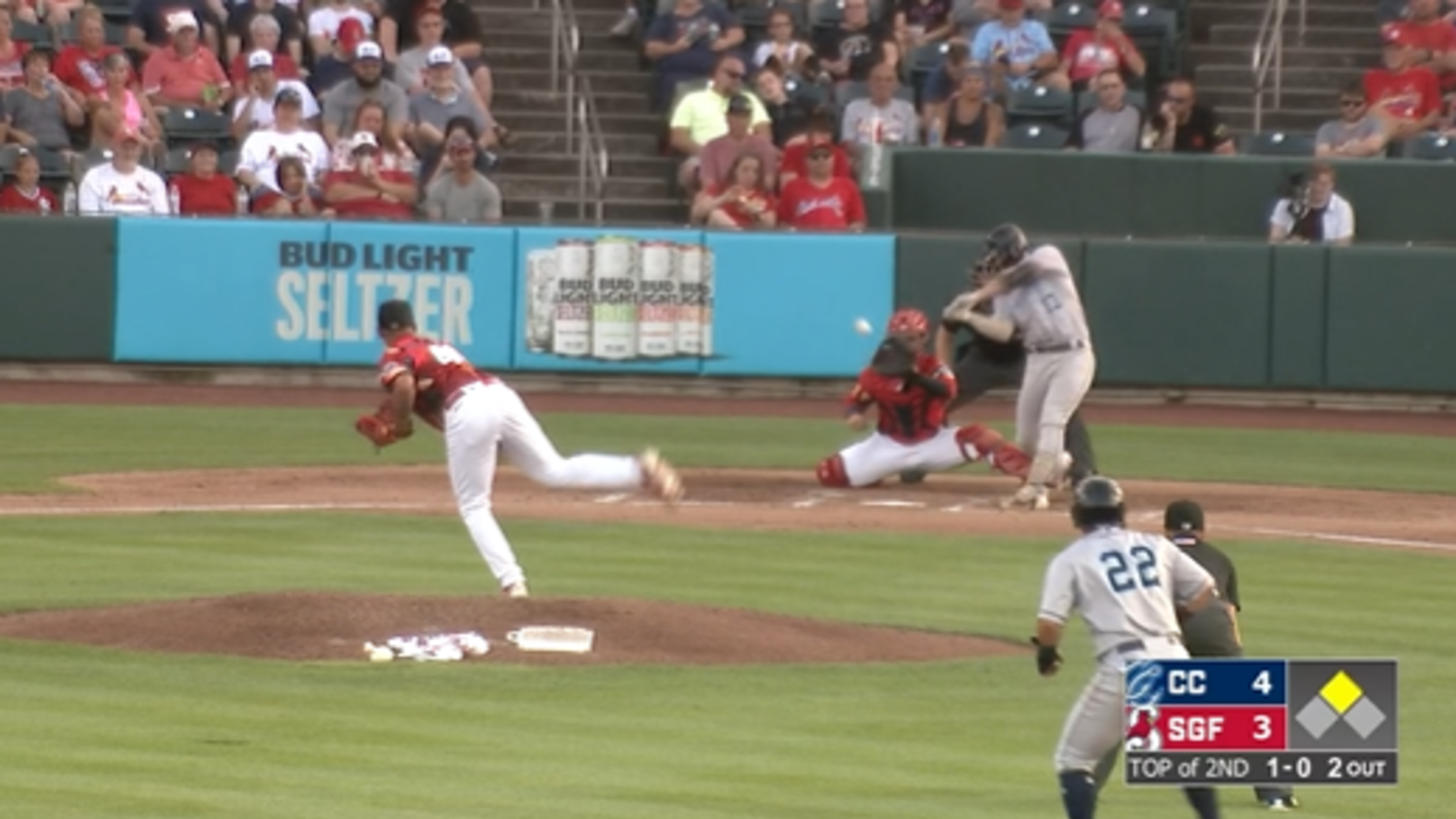 Berryhill reaches in 48 straight | 06/18/2022 | Hooks