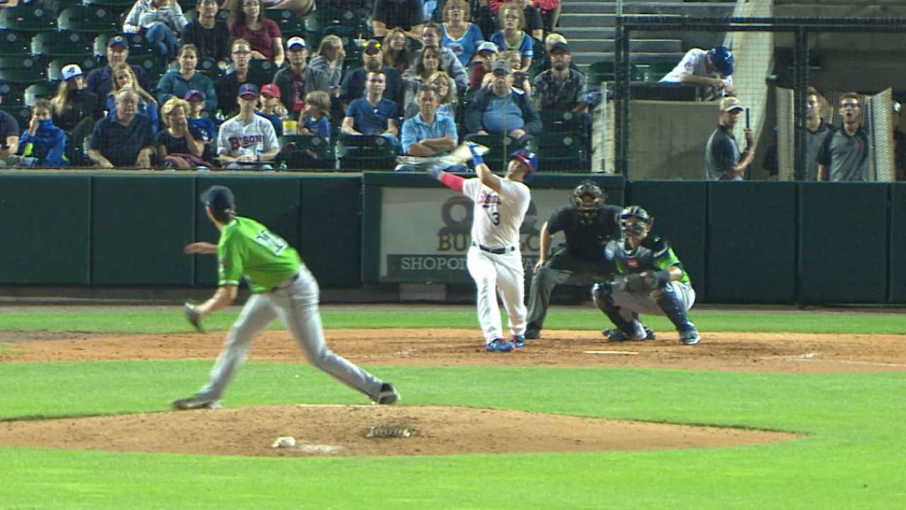 Vlad Guerrero Jr. notches first Triple-A homer in Bisons 6-1 win