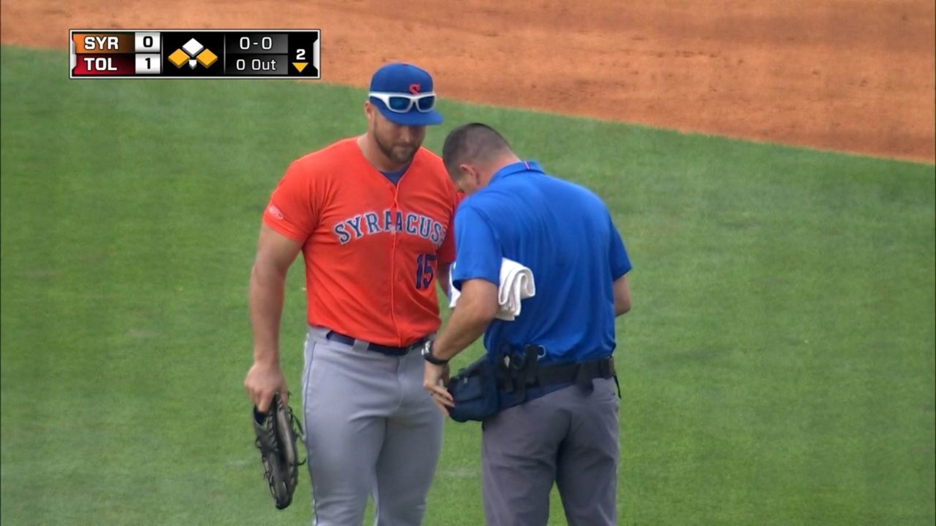 Tim Tebow Strikes Out Looking Against Position Player