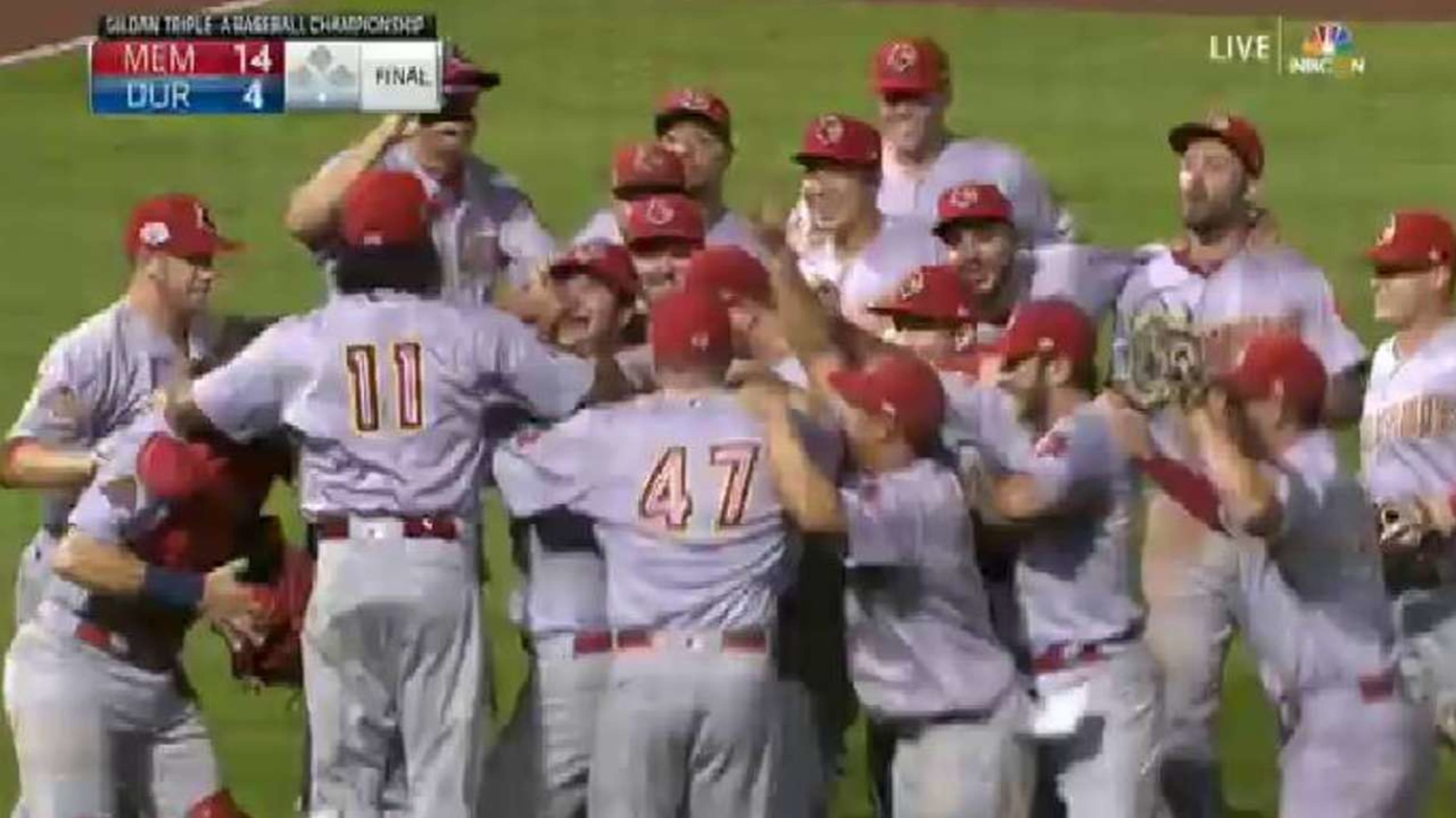 Memphis Redbirds and Stubby Clapp, baseball champions