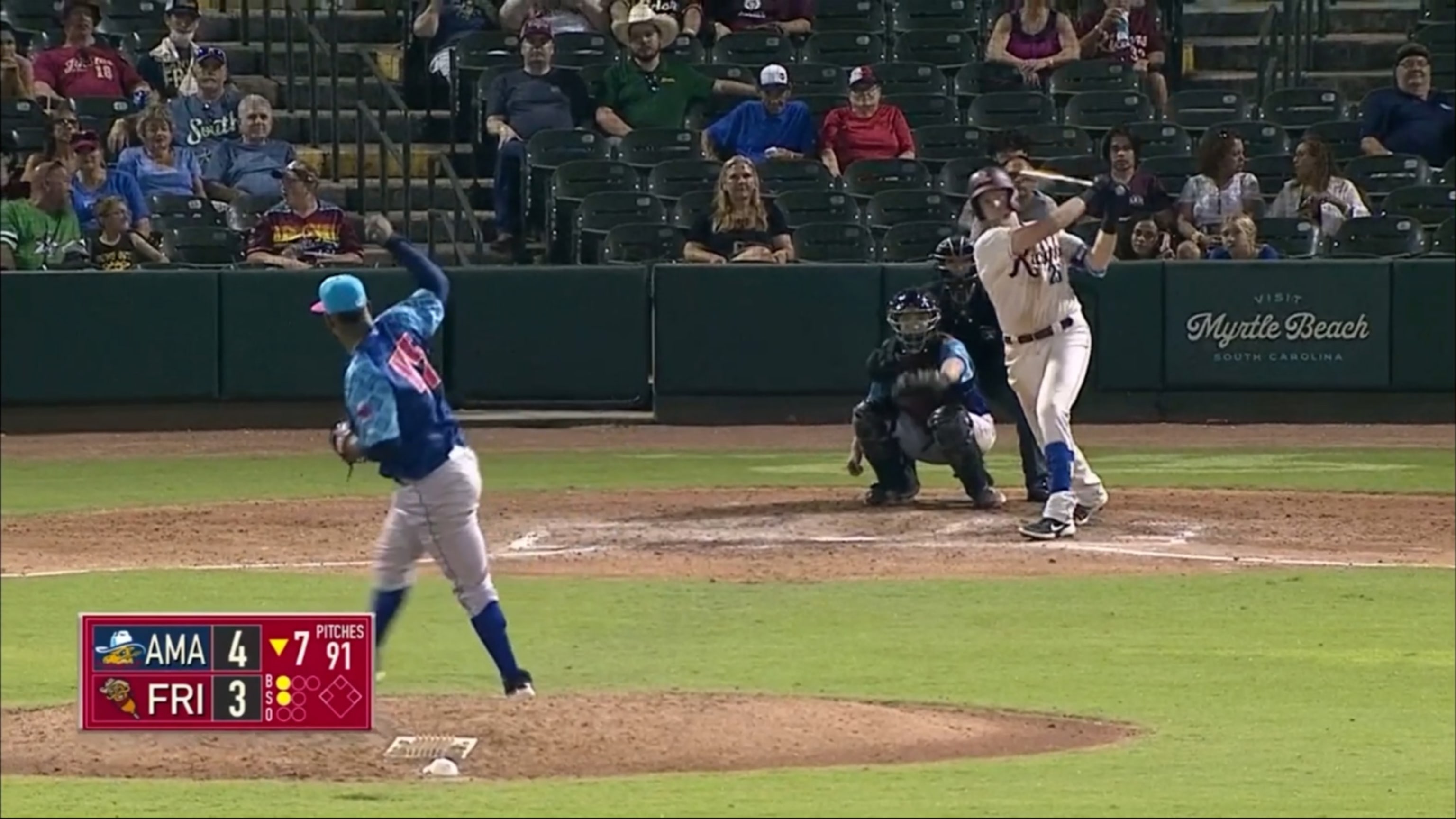 Jack Leiter Pitching Highlights From Pro-Baseball Debut With Frisco  RoughRiders