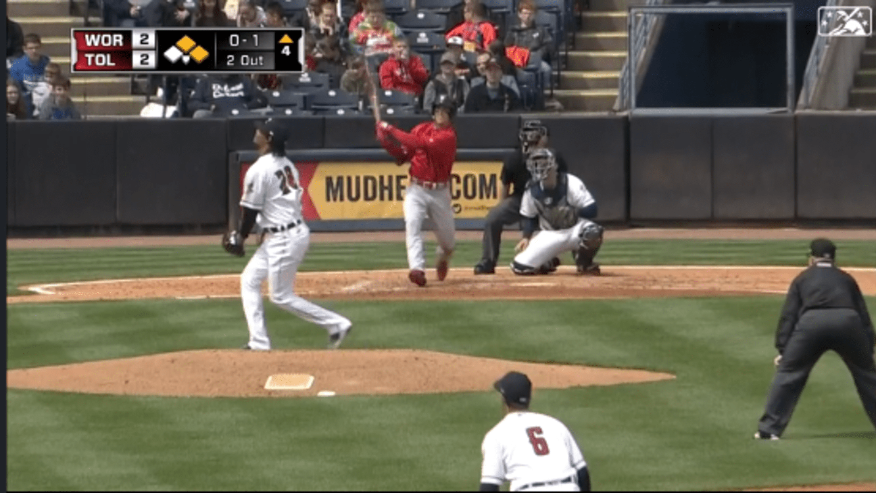 Jarren Duran's two-run double, 06/22/2022