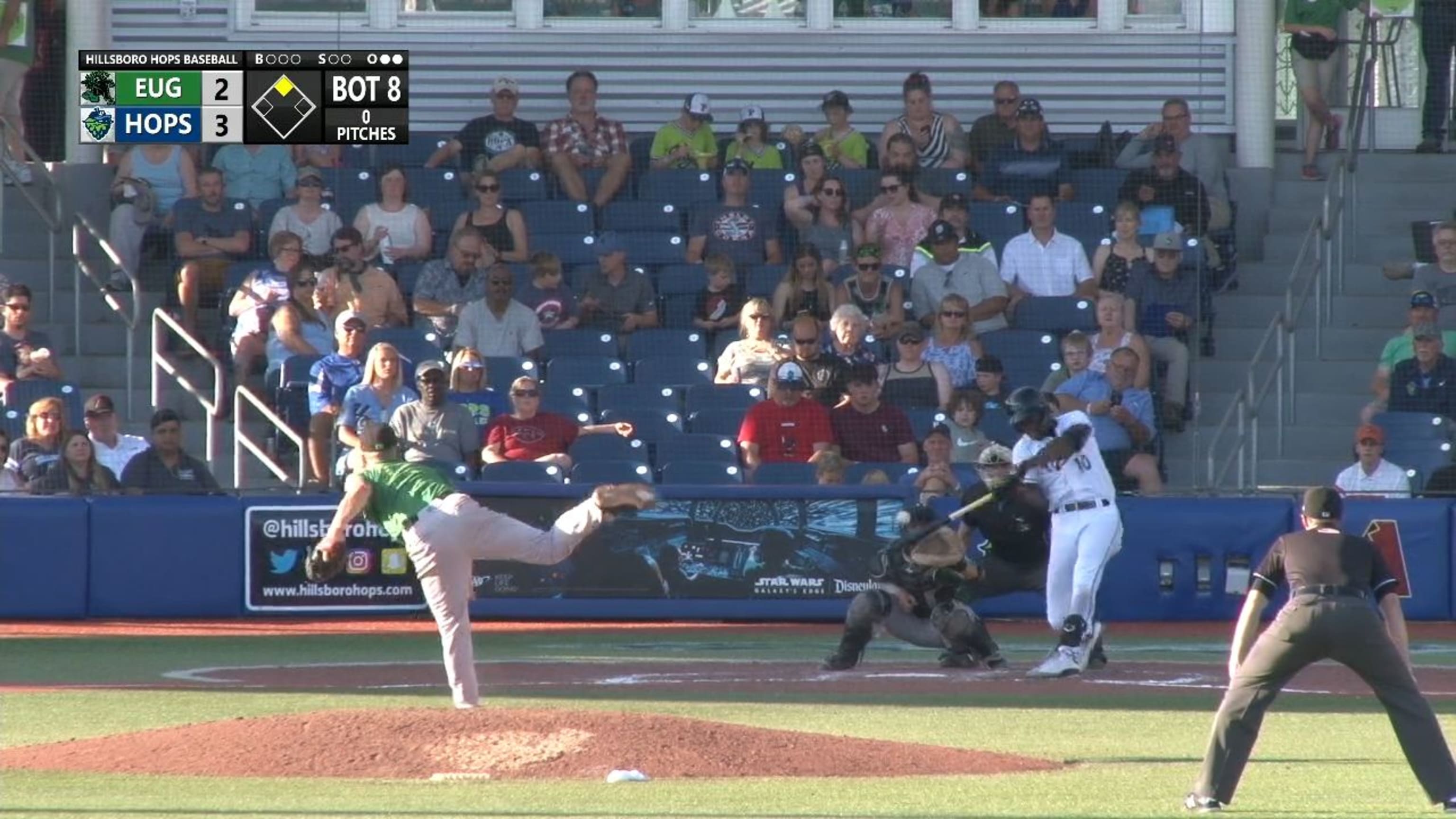 Fans pack Ron Tonkin Field for Hillsboro Hops 2019 home opener