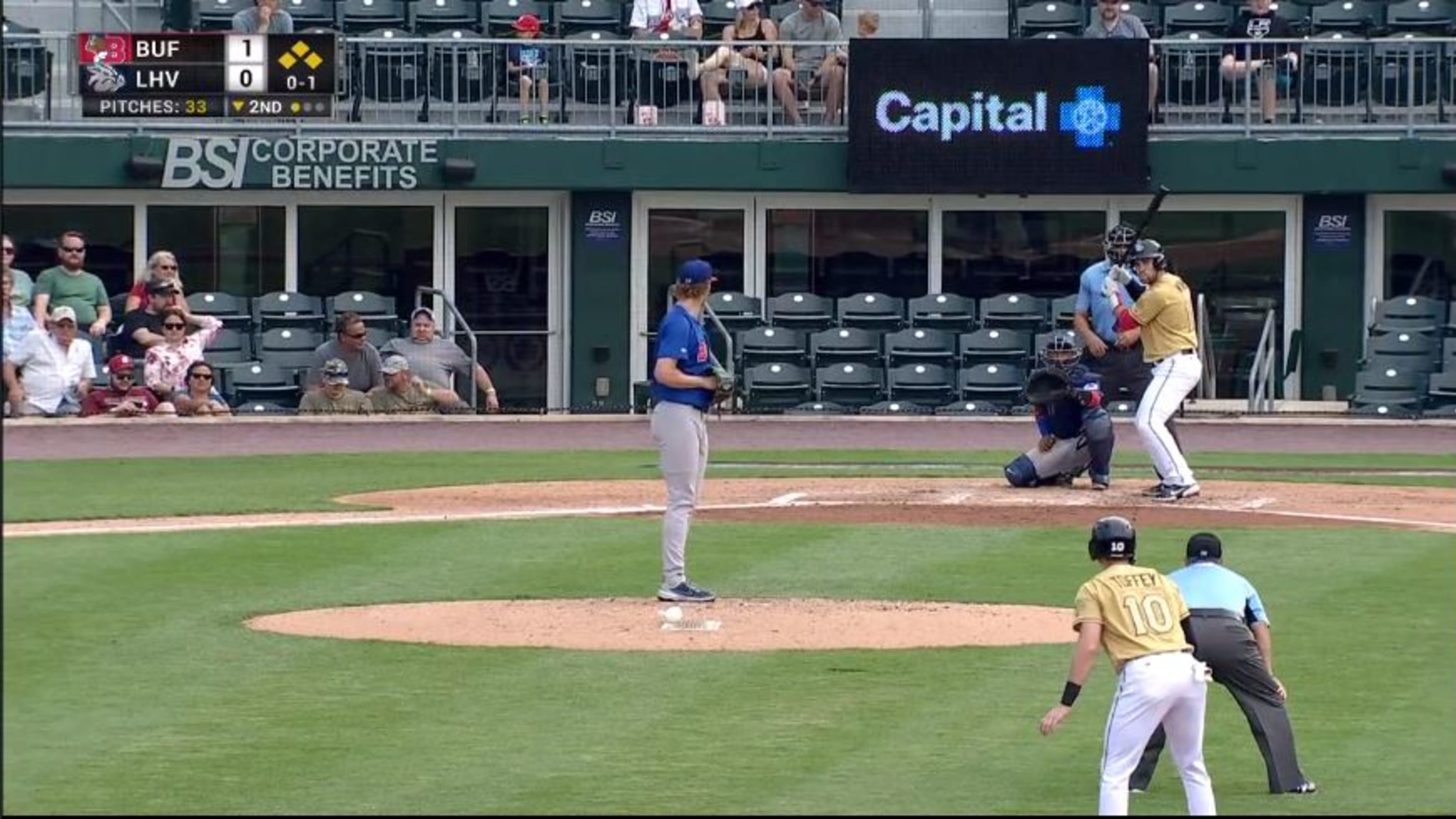 Lehigh Valley IronPigs - Logan O'Hoppe, a 2018 draft pick, was named a New  York-Penn League All-Star last season as a member of the Williamsport  Crosscutters.