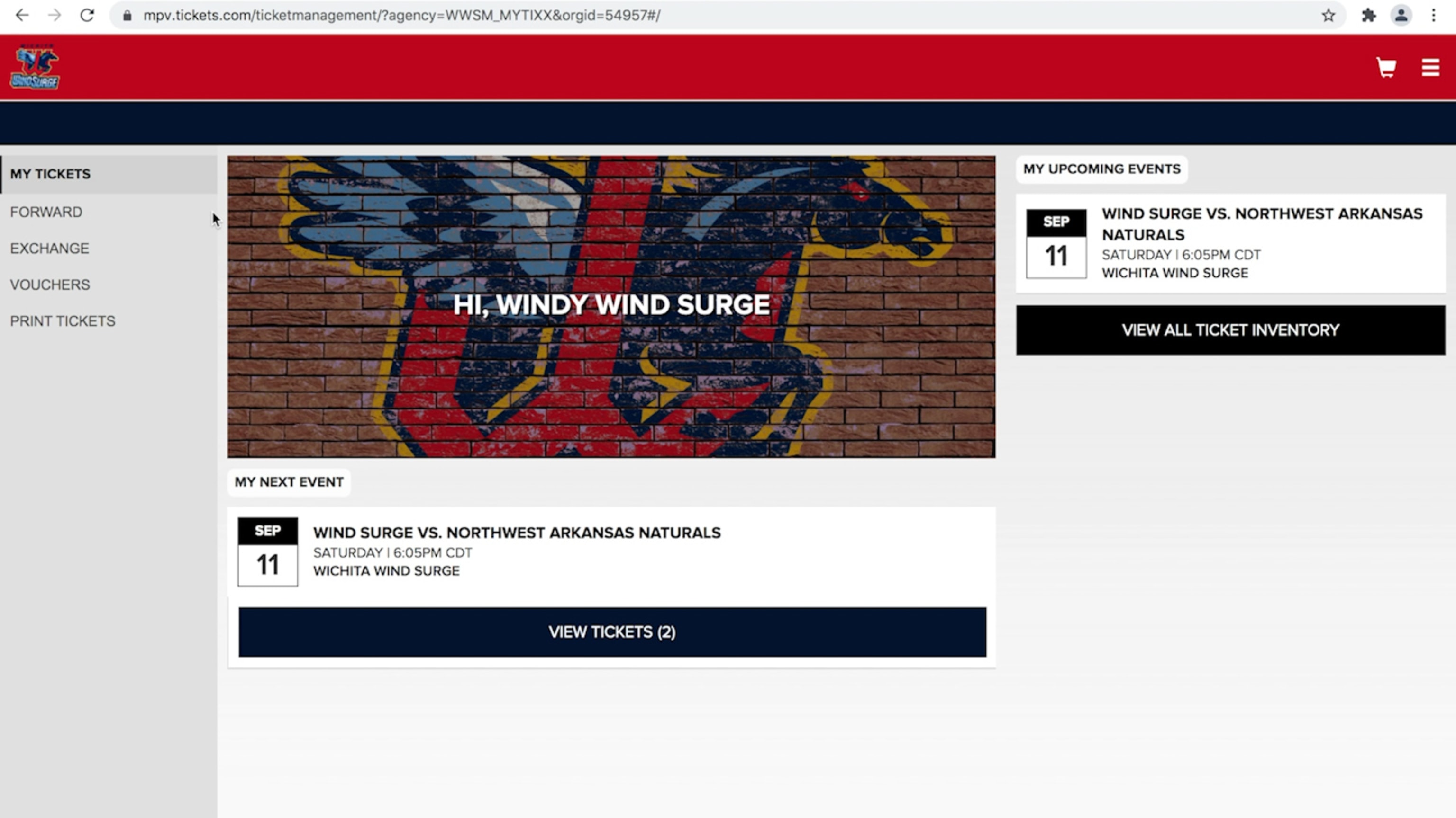 Digital Ticketing | Wind Surge