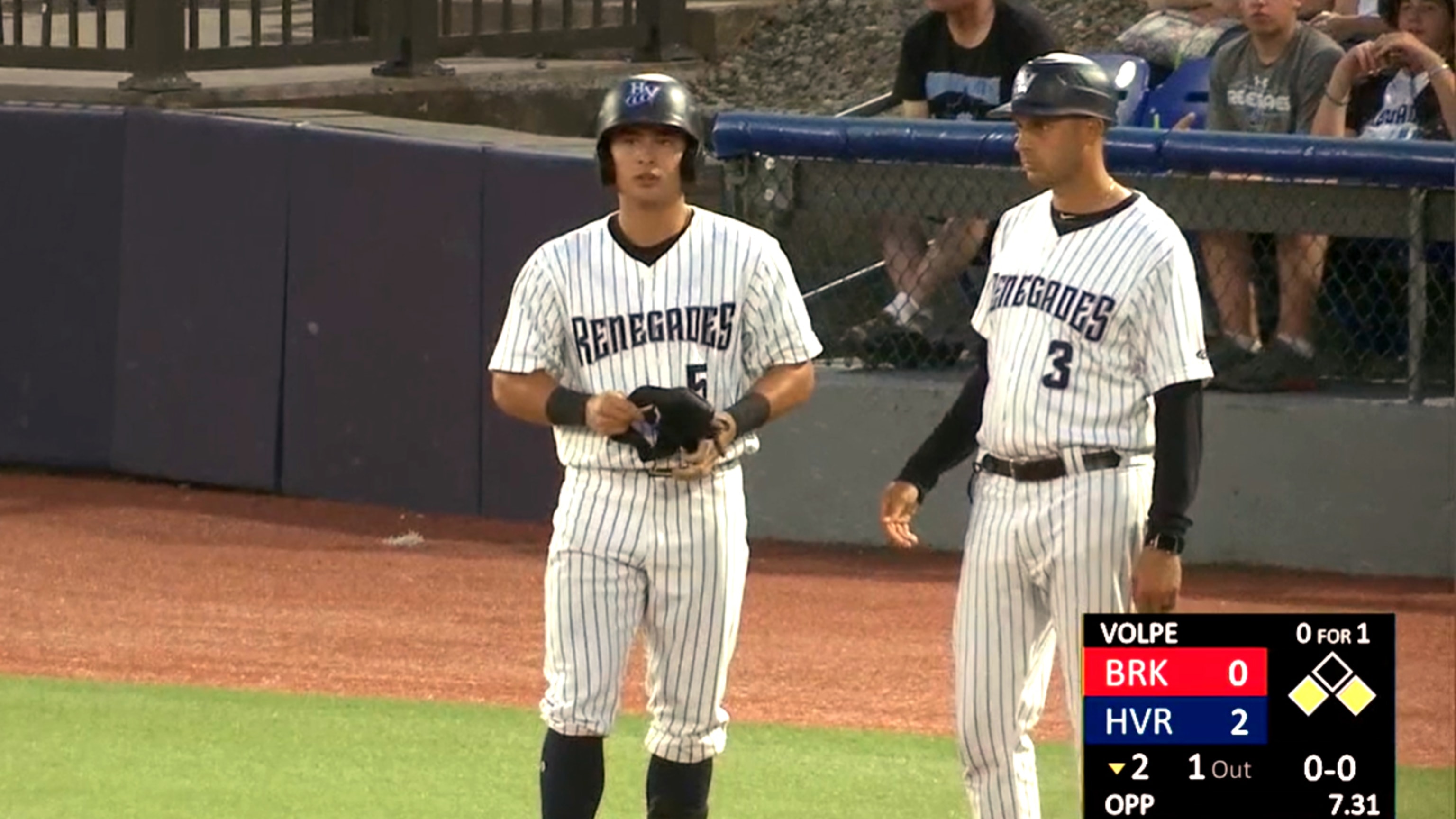 Renegades vs Cyclones baseball