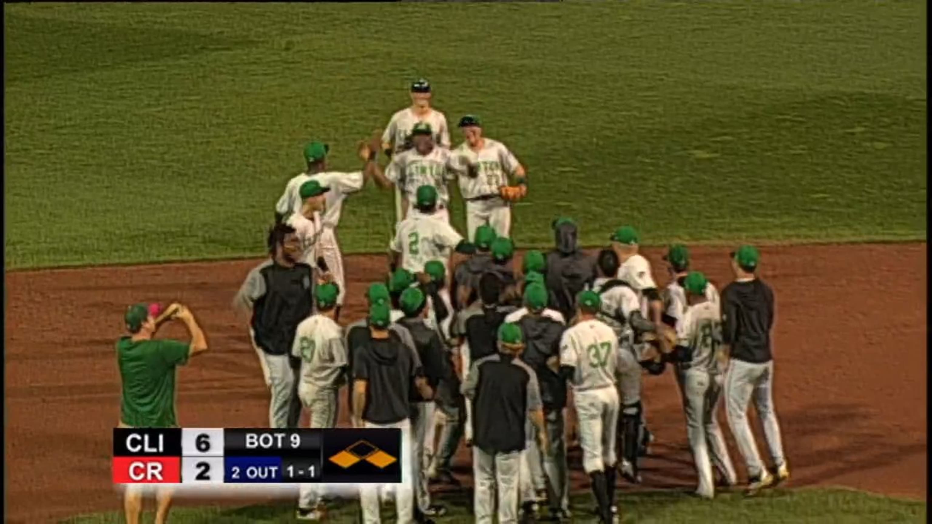 South Bend Cubs win Midwest League Championship by sweeping Clinton