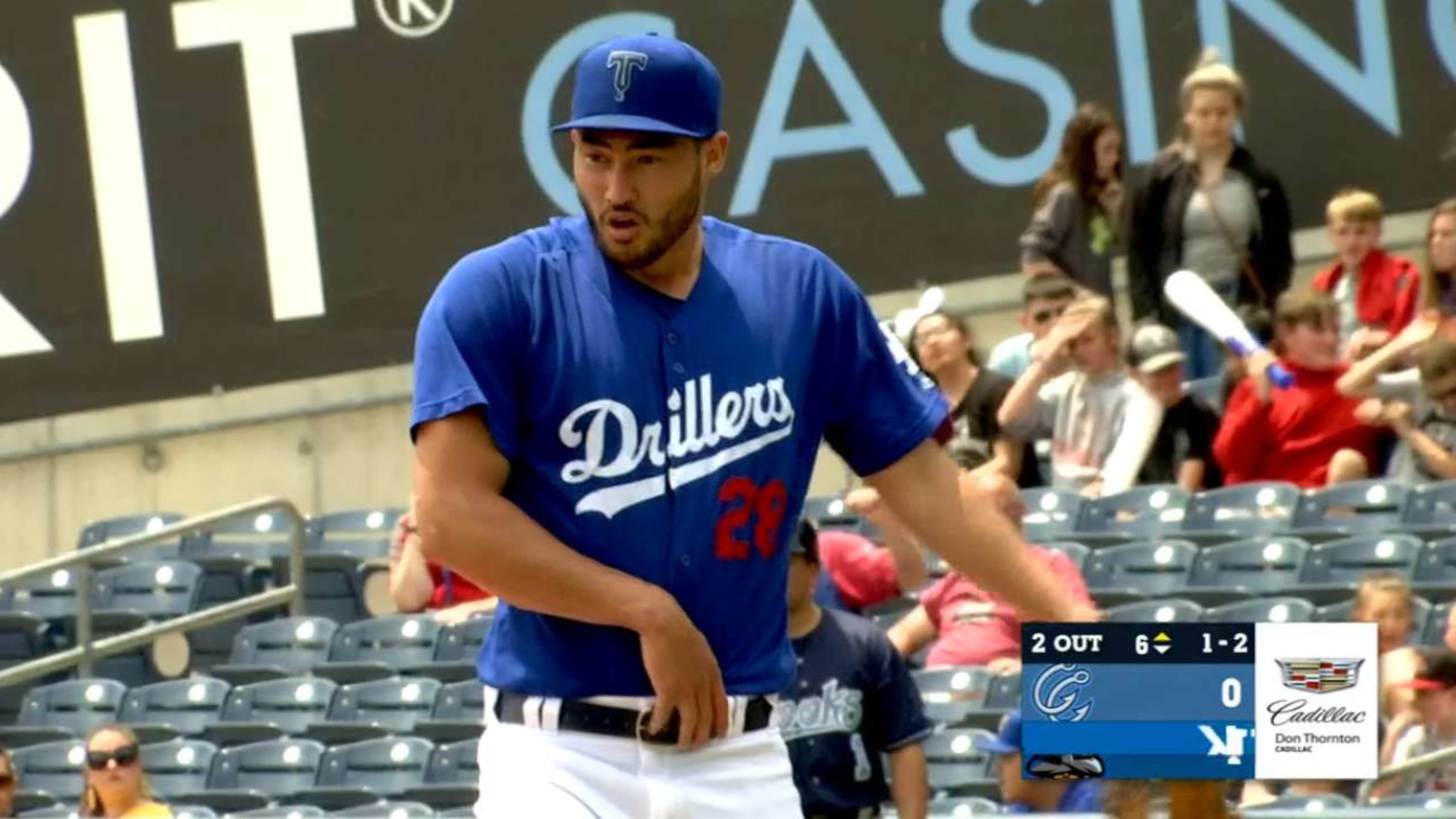 Top Dodgers prospect sparks Drillers