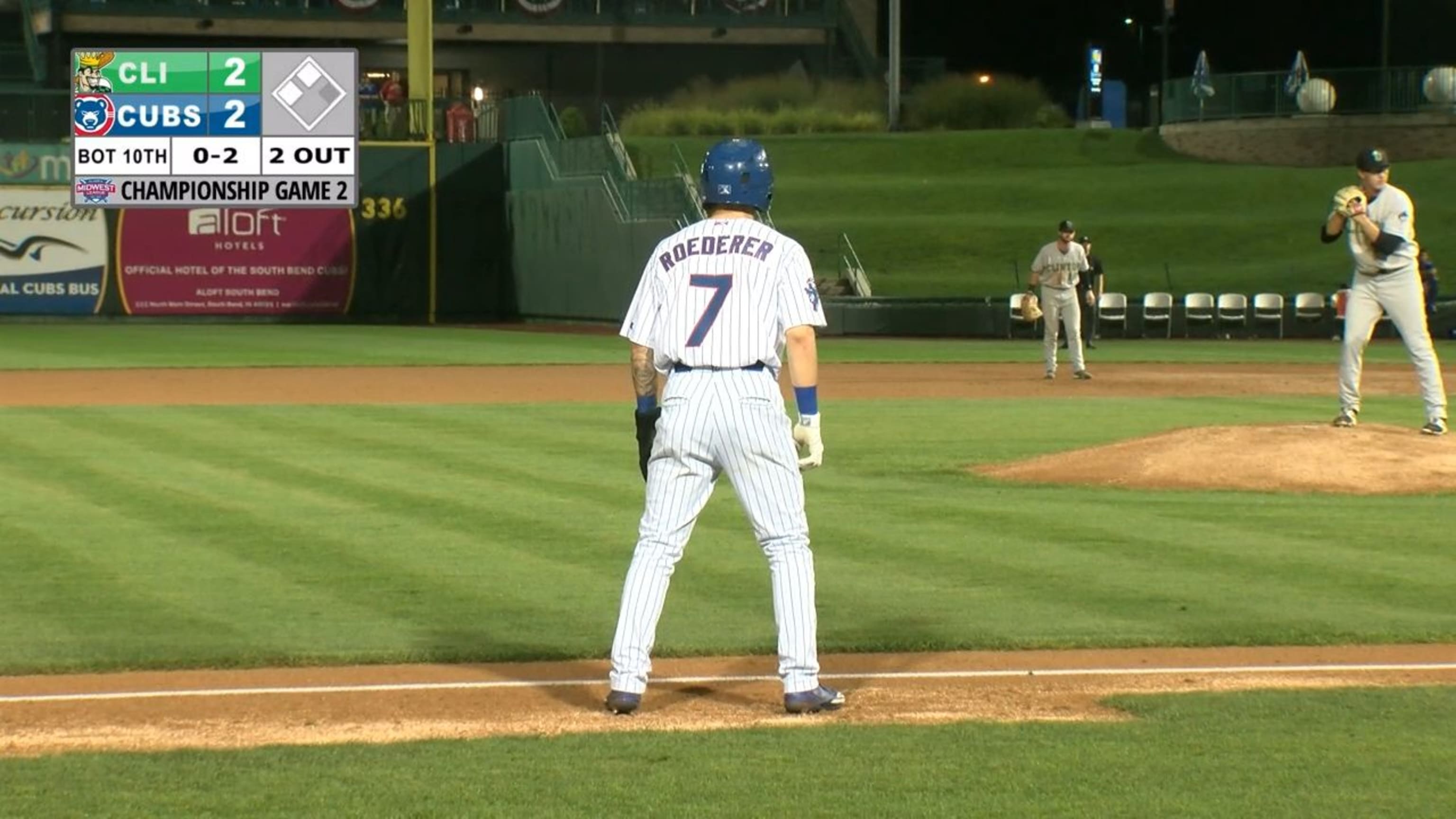 South Bend Cubs win Midwest League Championship by sweeping Clinton