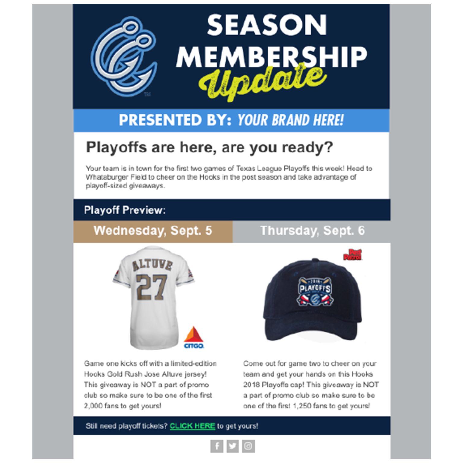 Corpus Christi Hooks Sponsorship Hooks