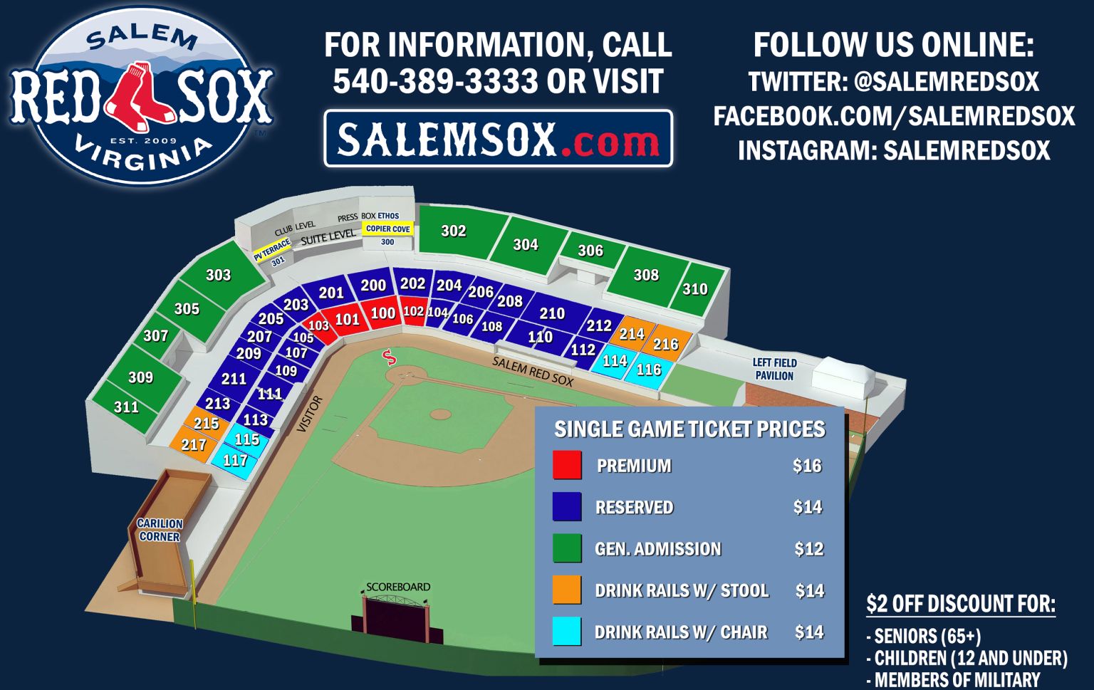 Seating Chart Red Sox