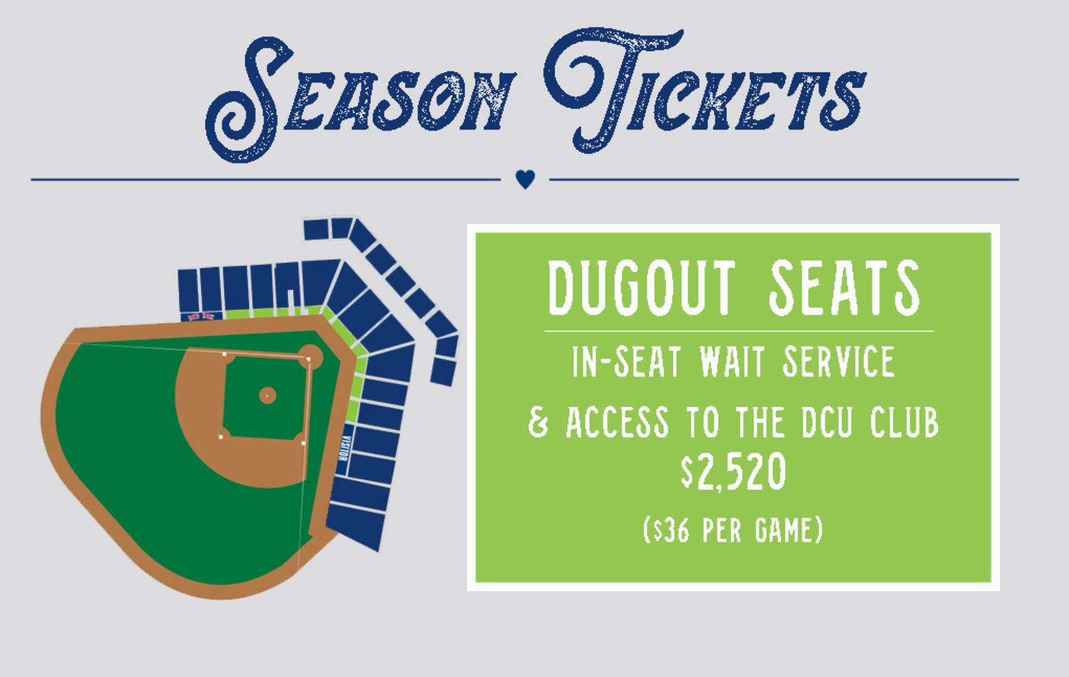 dugout seats season tickets red sox