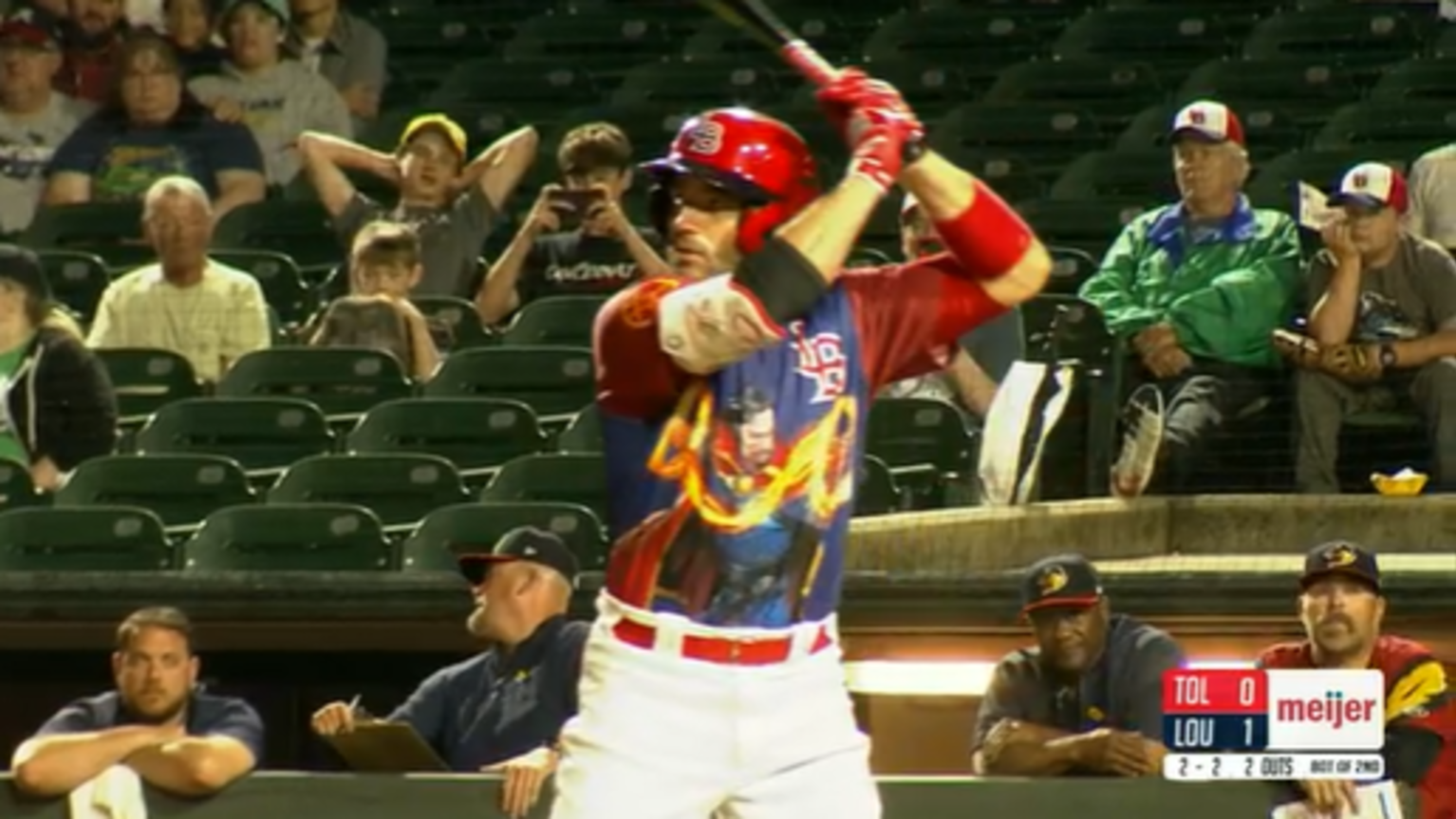 Rehabbing Votto drives in run | 05/15/2022 | MiLB.com