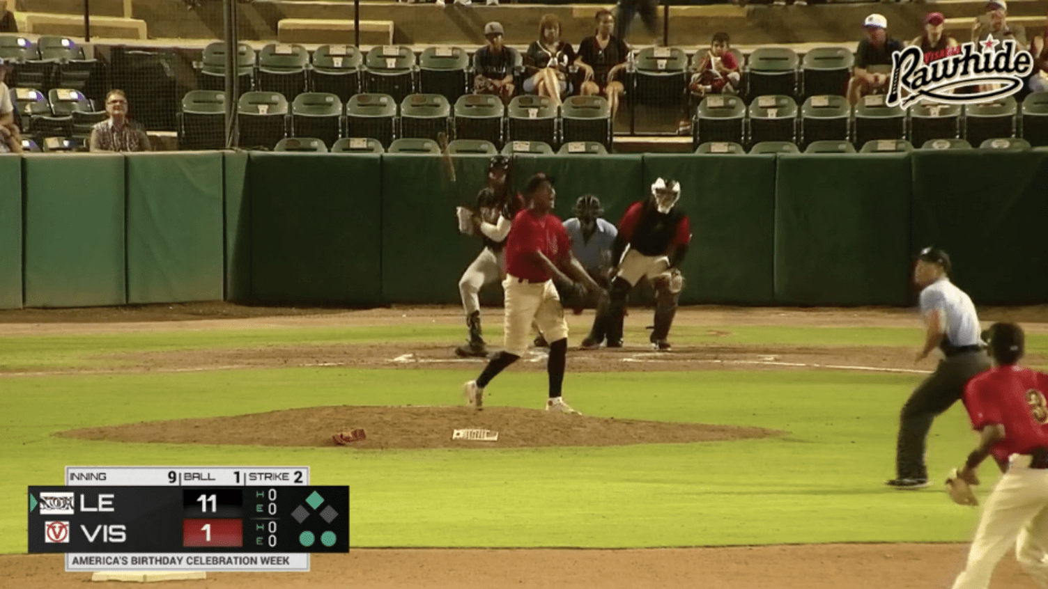 Wood drives in 5 07/07/2022 Storm