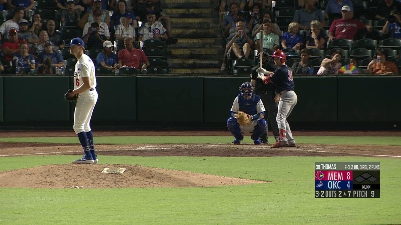 Thomas hammers third homer | 07/28/2019 | MiLB.com