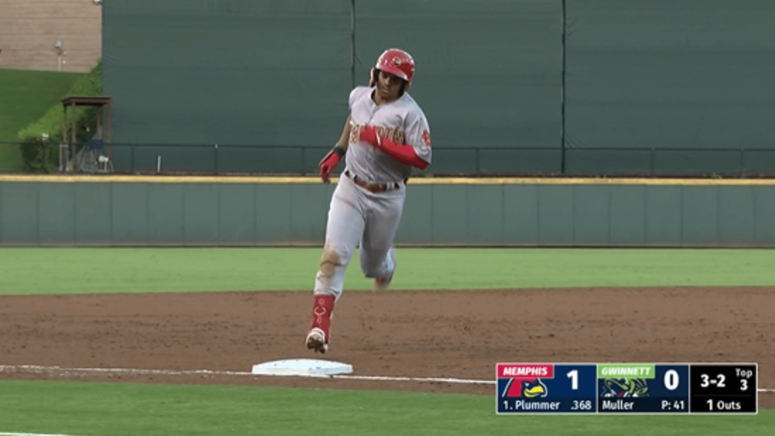 Plummer's first Triple-A blast | 09/02/2021 | MiLB.com