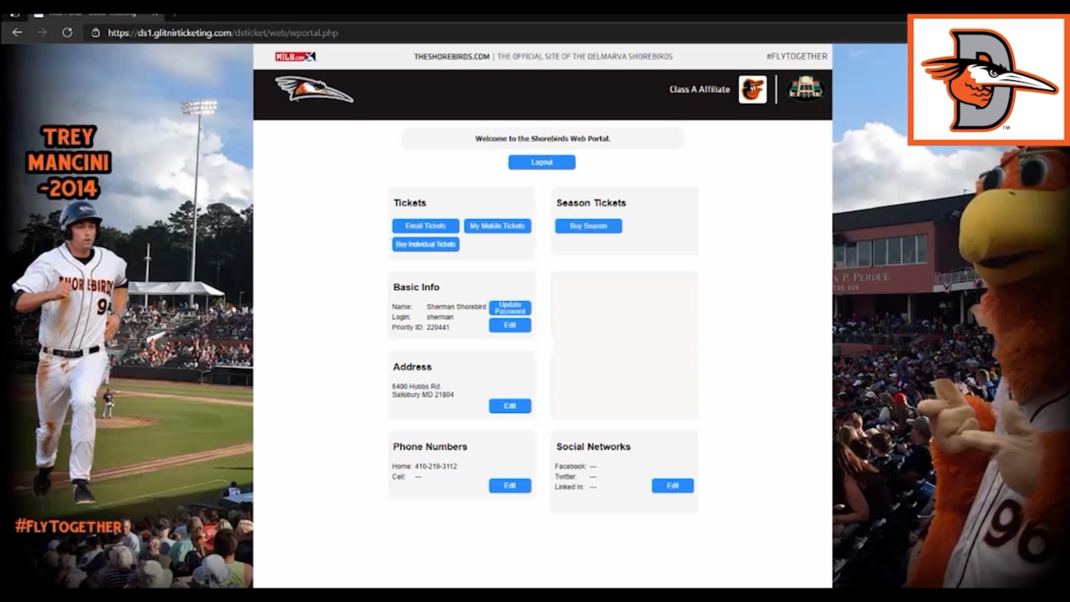 Access My Tickets - Website | 04/08/2021 | MiLB.com