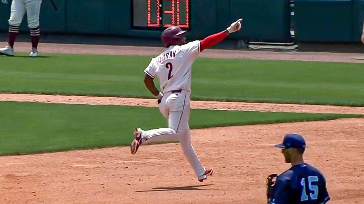 Rangers' Duran hits 6th homer 05/17/2022 Kingsport Axmen