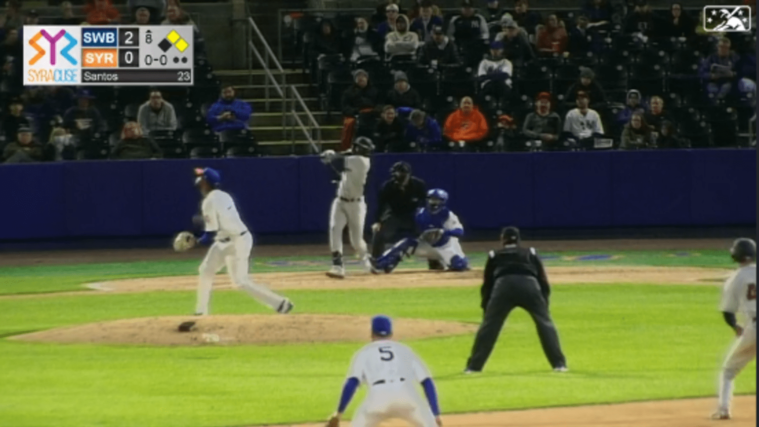 Florial finds the seats 04/06/2022 RailRiders